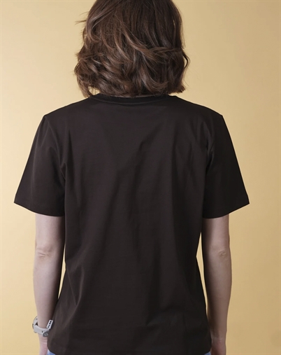 Elsk - Signed Basic Woman's Classic T-Shirt - Soil Brown 